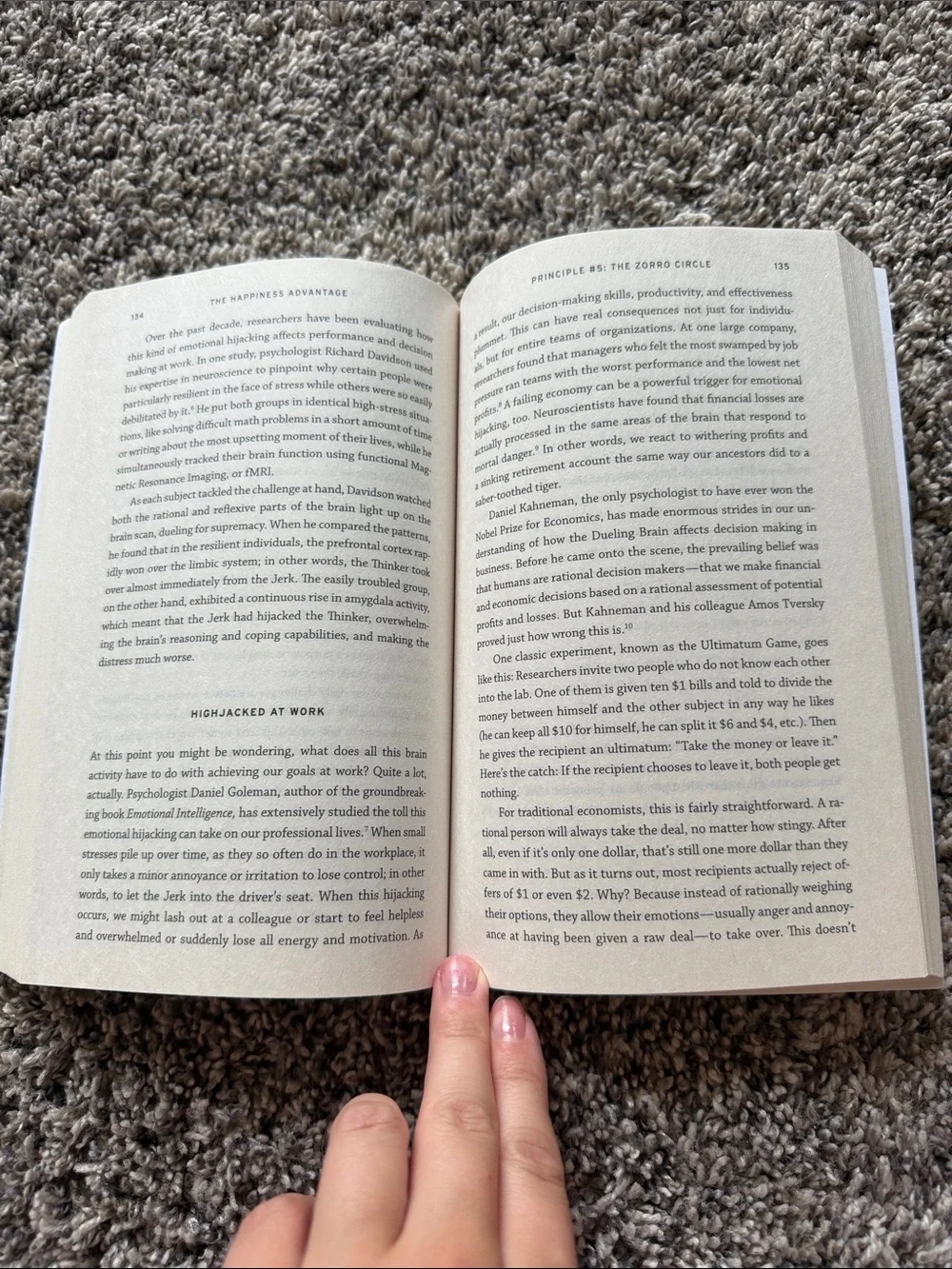 The Happiness Advantage by Shawn Achor - Yellow Paperback